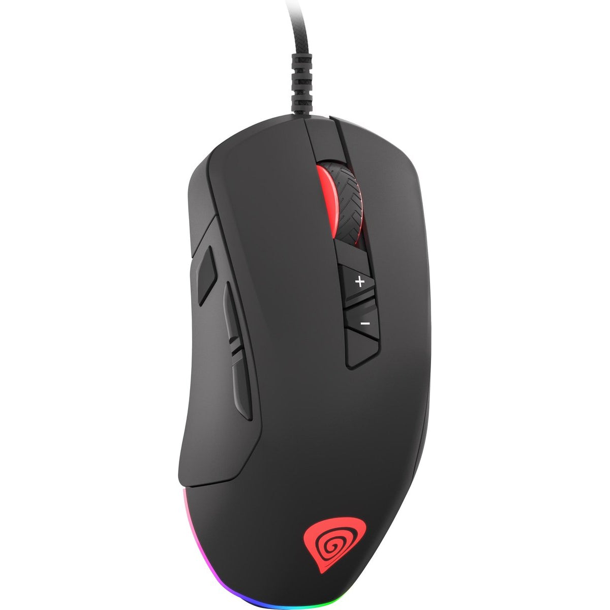 Genesis Xenon 770 RGB – FPS en MMO Gaming Muis – Aanpasbaar – Tot 14 Programmeerbare Knoppen – 10200 DPI Genesis Xenon 770 RGB – FPS en MMO Gaming Muis – Aanpasbaar – Tot 14 Programmeerbare Knoppen – 10200 DPI